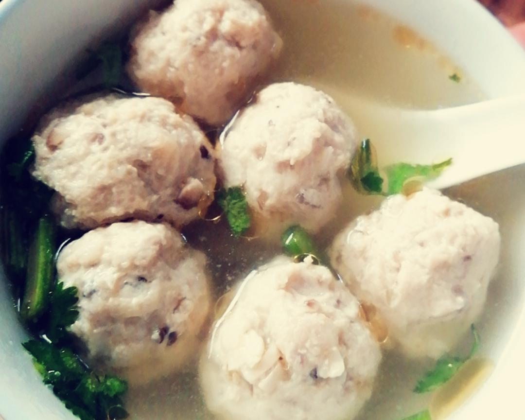 香菇猪肉丸子的做法