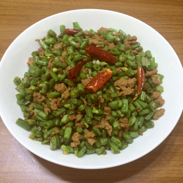 肉末豇豆