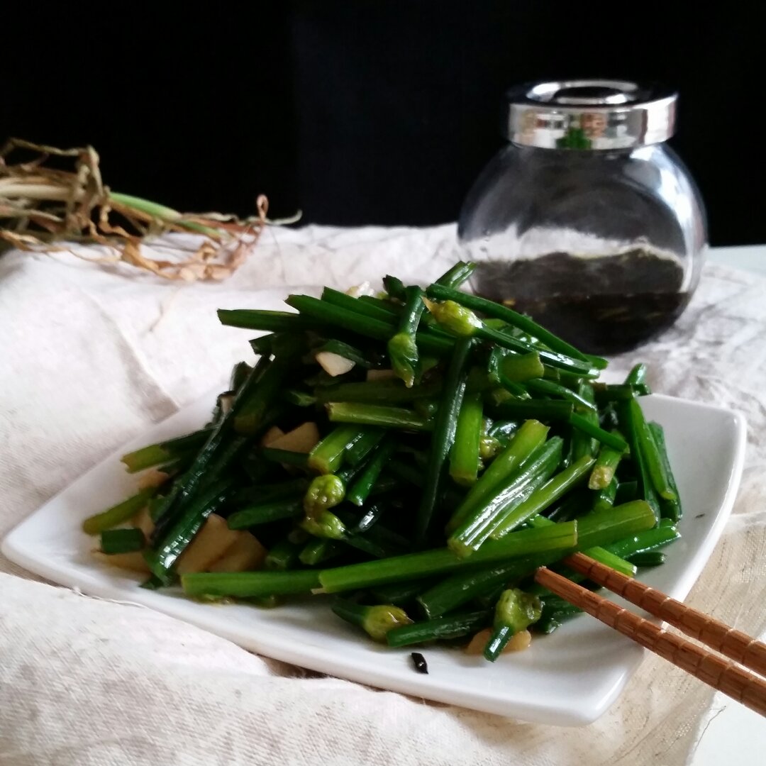 melowalk做的清炒韭菜花