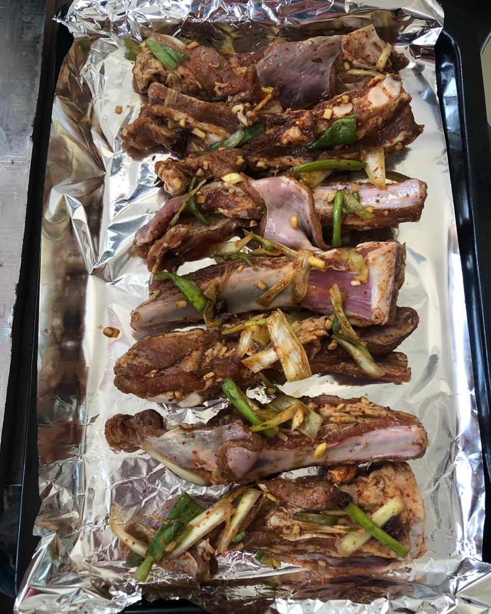 烤羊排（家庭烤箱版）