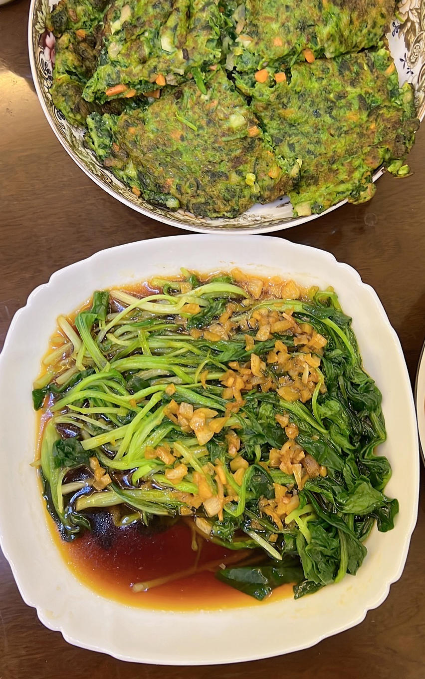鸡毛菜的最佳打开方式：白灼鸡毛菜