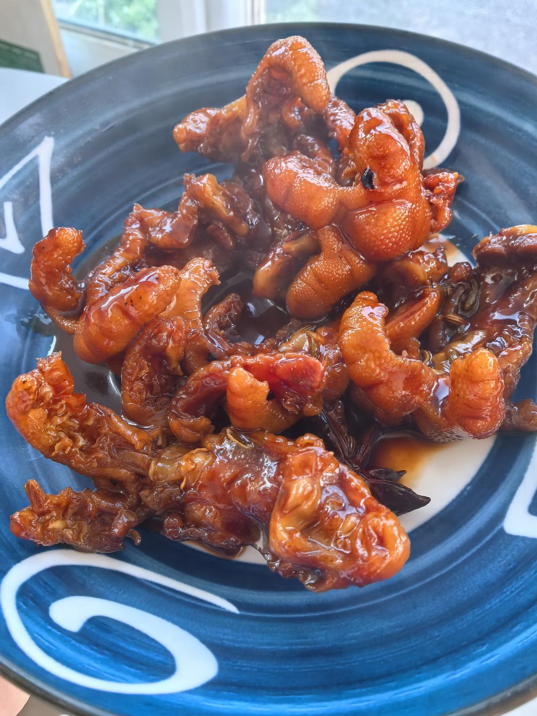 脱骨红烧鸡爪