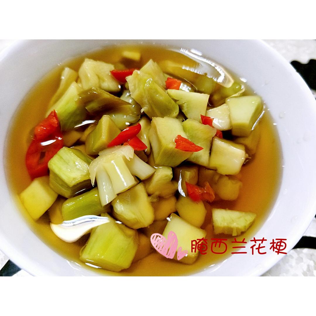腌西兰花梗