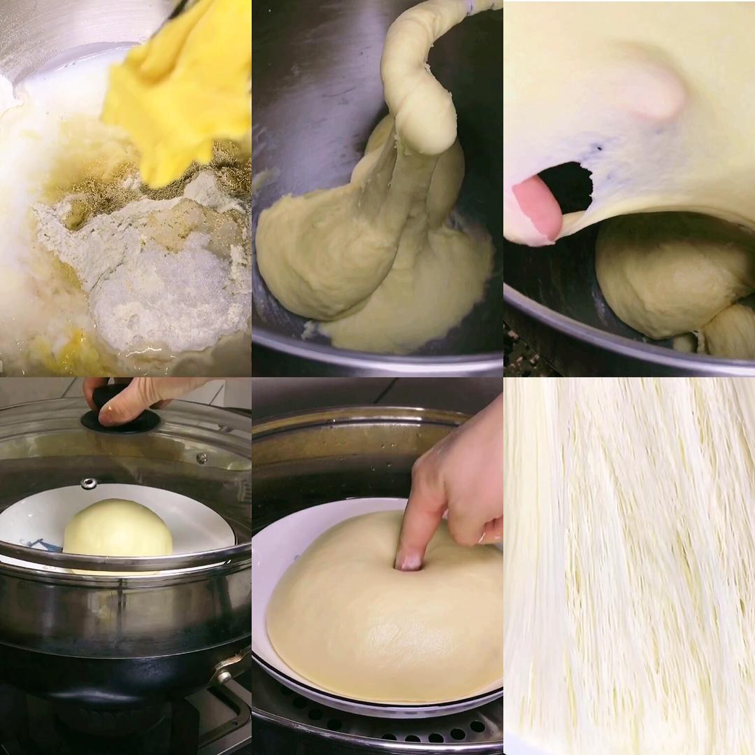 纯奶手撕吐司的做法 步骤1