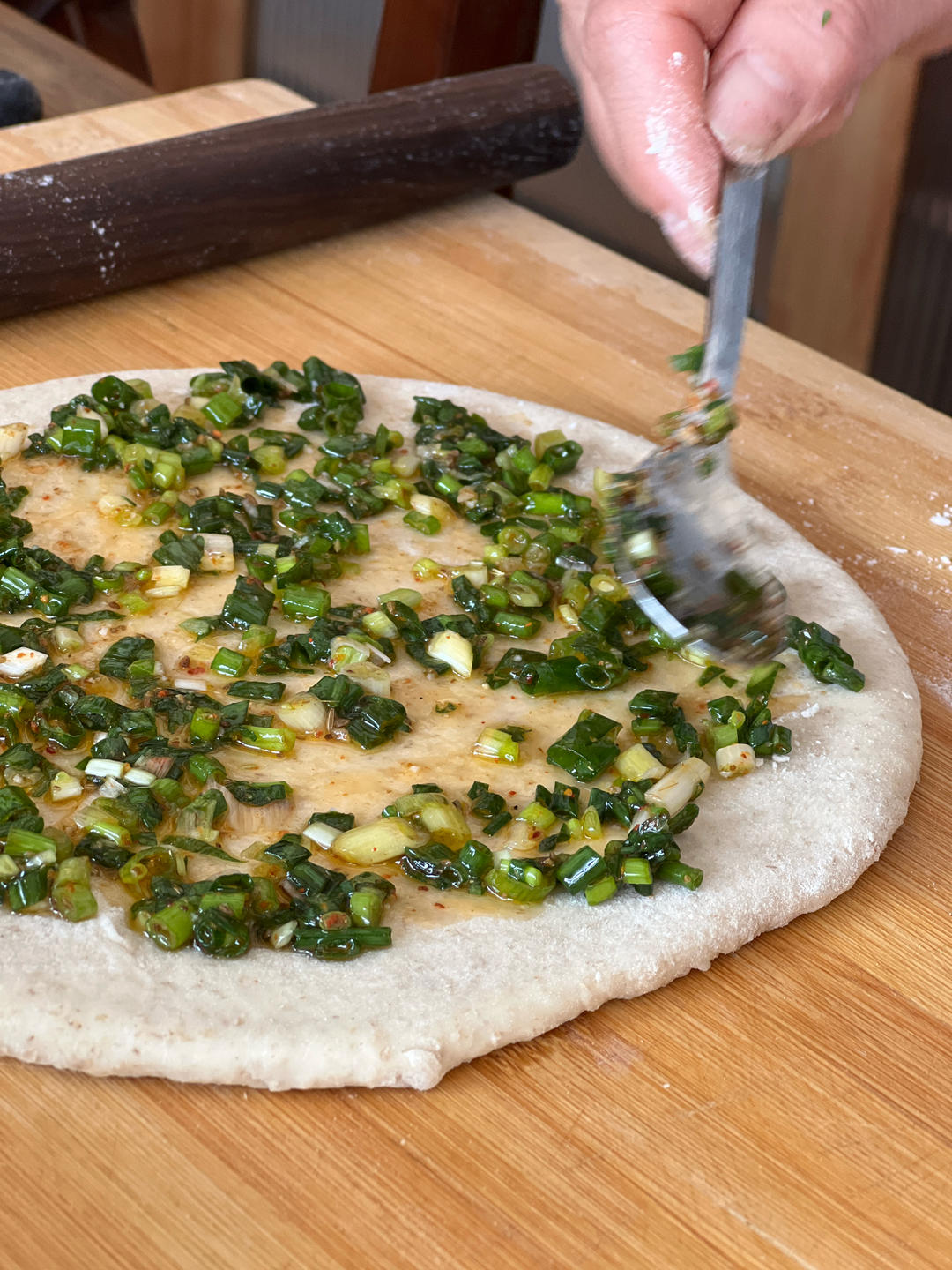 發(fā)面餅的做法 步驟7