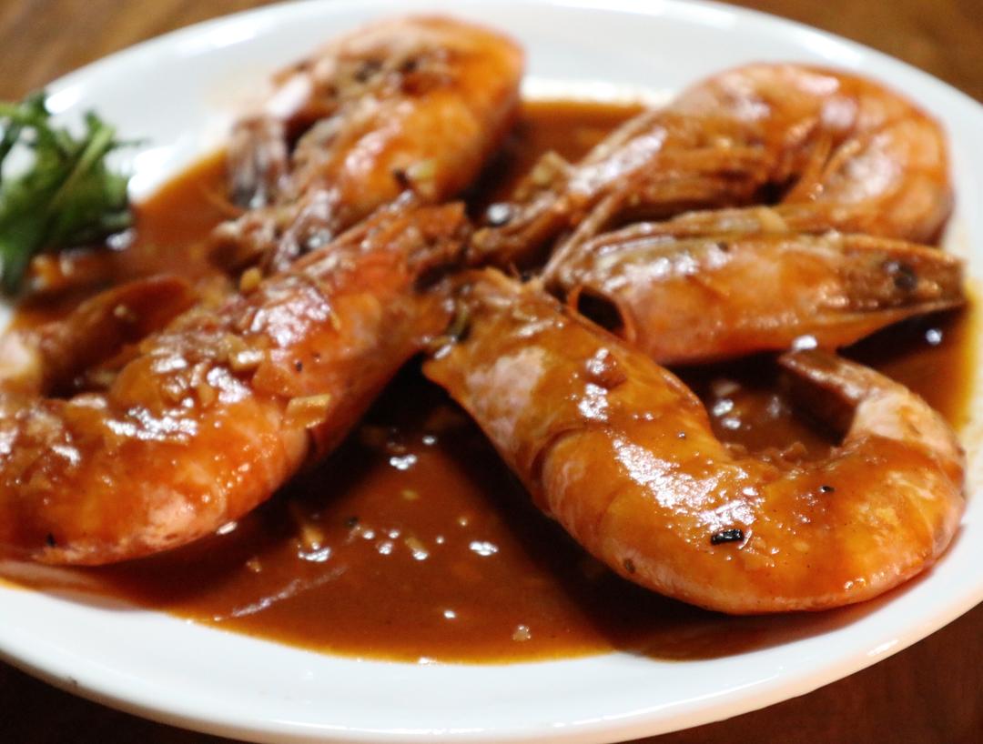 家庭版《番茄大虾》的做法