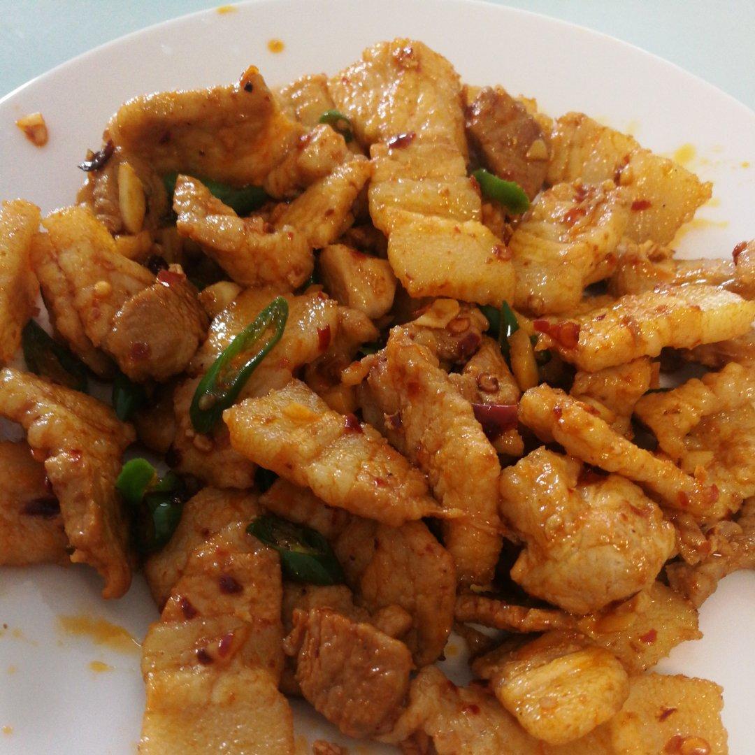 简单下饭的炒五花肉