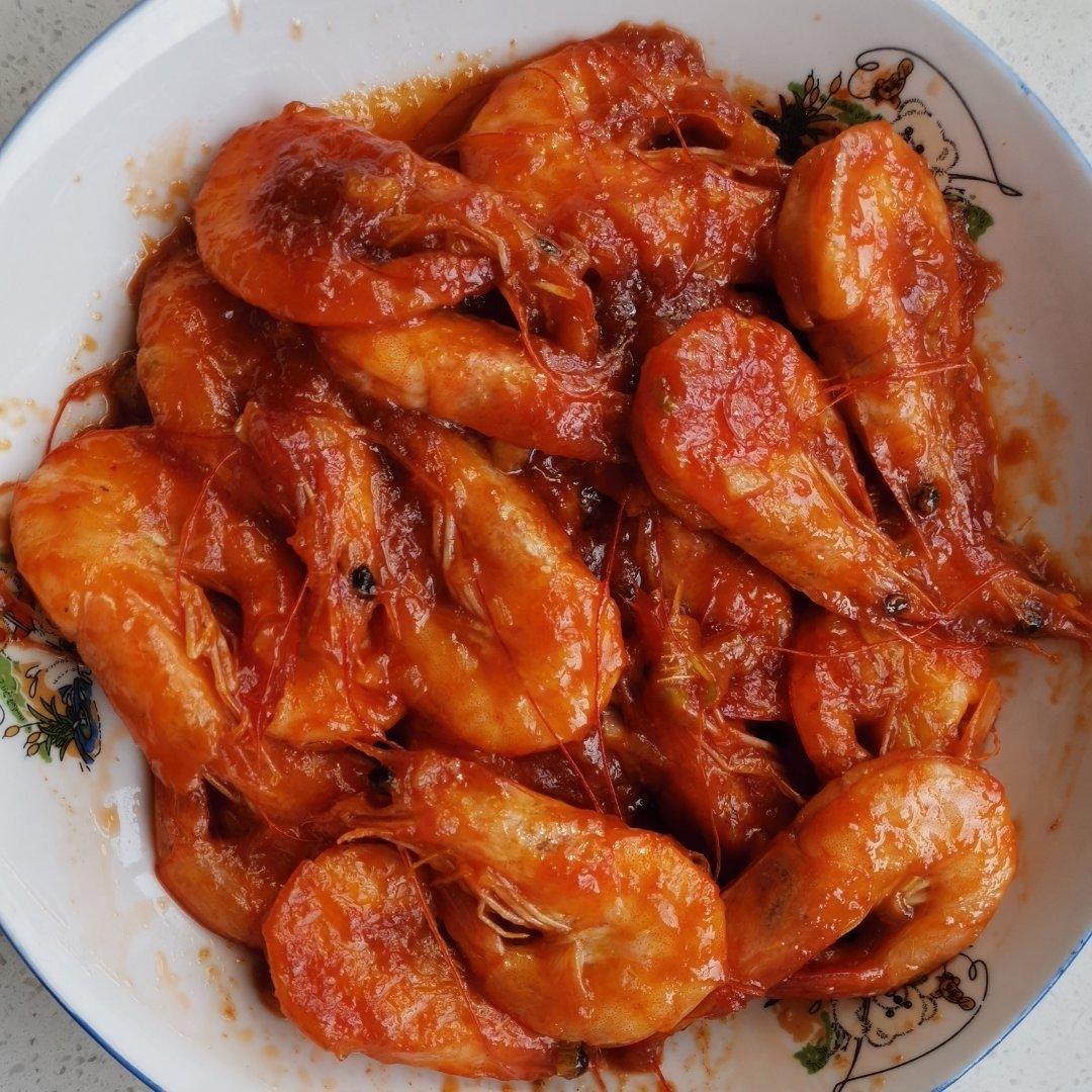 茄汁大虾