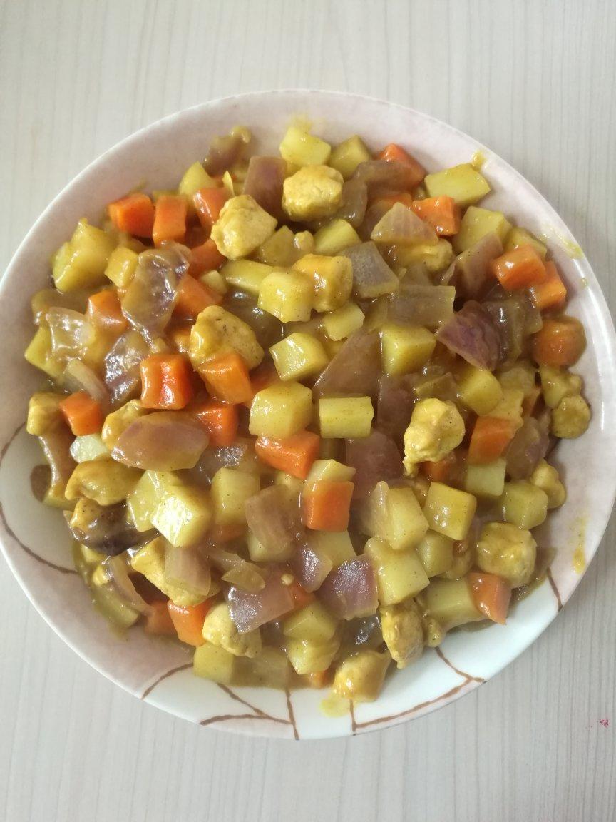 咖喱鸡肉（零失败超详细版）