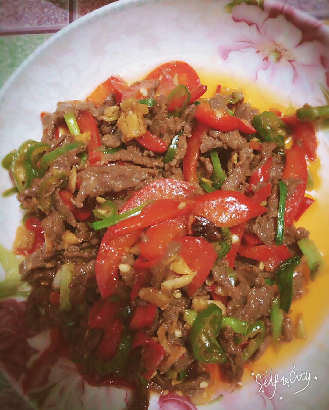 小炒牛肉