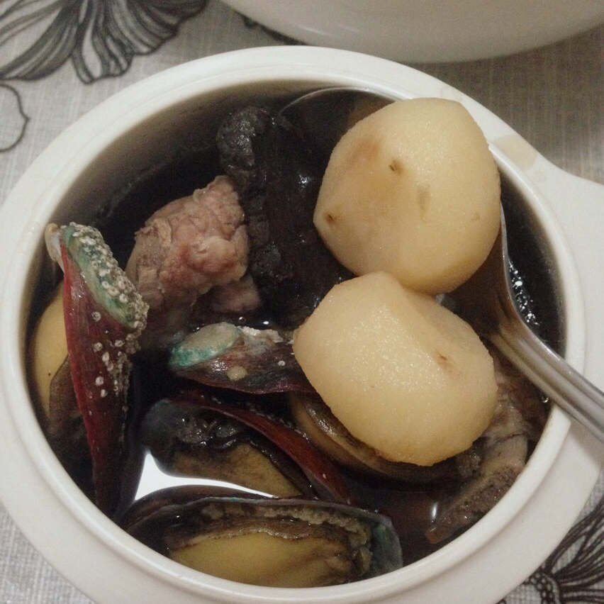 海鲜干贝汤   来自淘宝：谢记二姨妈