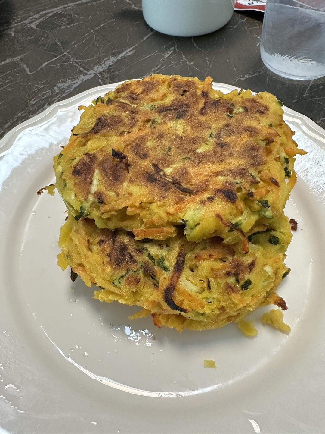 低脂西葫芦鸡蛋饼