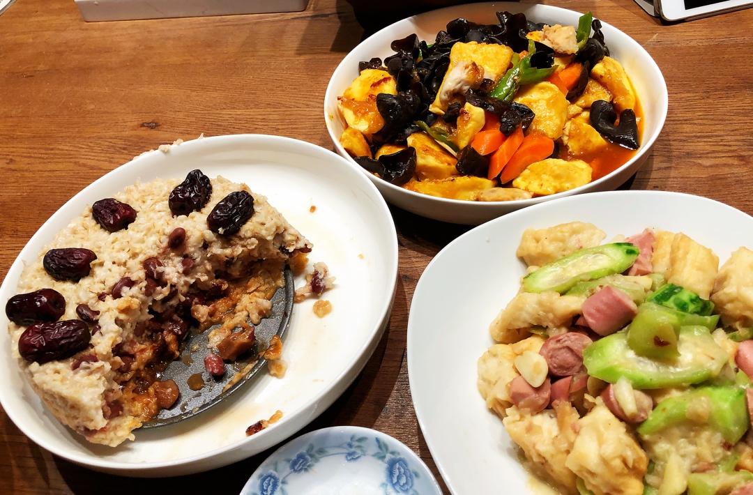 燕麦片“甑糕”