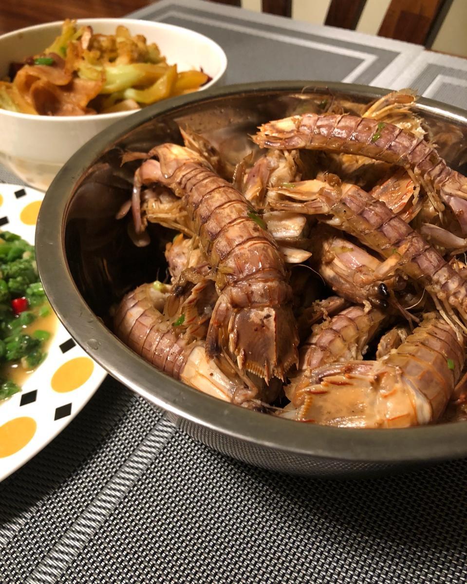 【极简饮食】椒盐皮皮虾