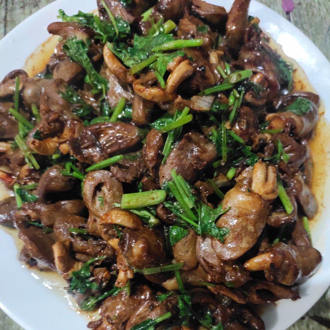 孜然鸡心