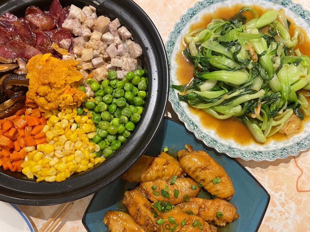 咸口腊八饭（腊味饭）