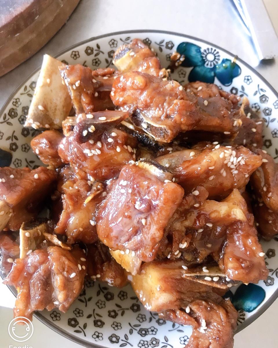 非油炸骨头都可以吃的糖醋排骨