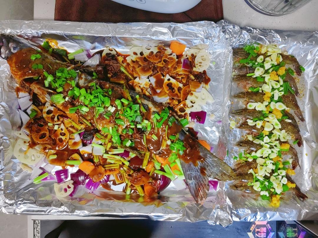 不辣🉐️酱烤清江鱼