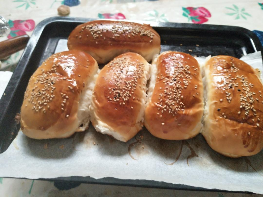 豆沙面包（中种法）