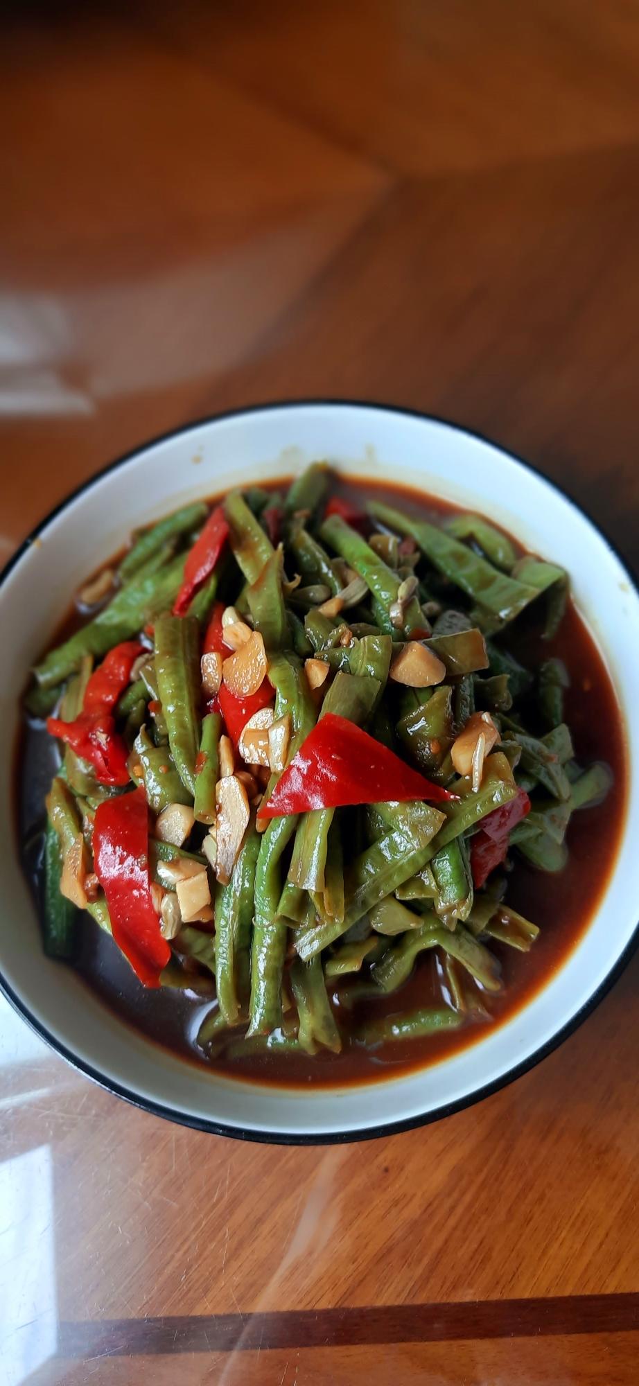 酱烧豆角的做法