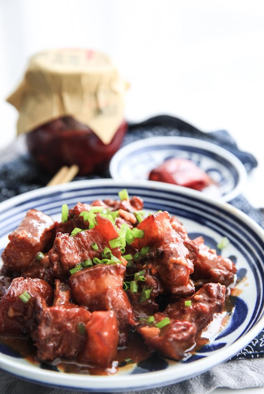 flora刘祎做的玫瑰腐乳烧肉——老恒和深夜食堂