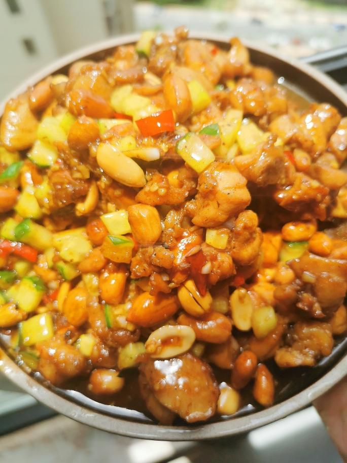 给夫人的宫保鸡丁模板的做法