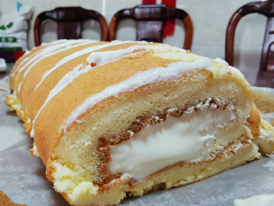 原味基础蛋糕卷(小五卷)