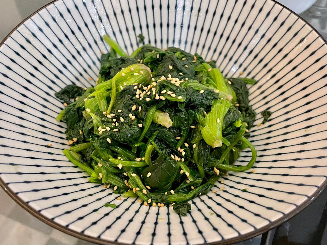 麻油拌菠菜