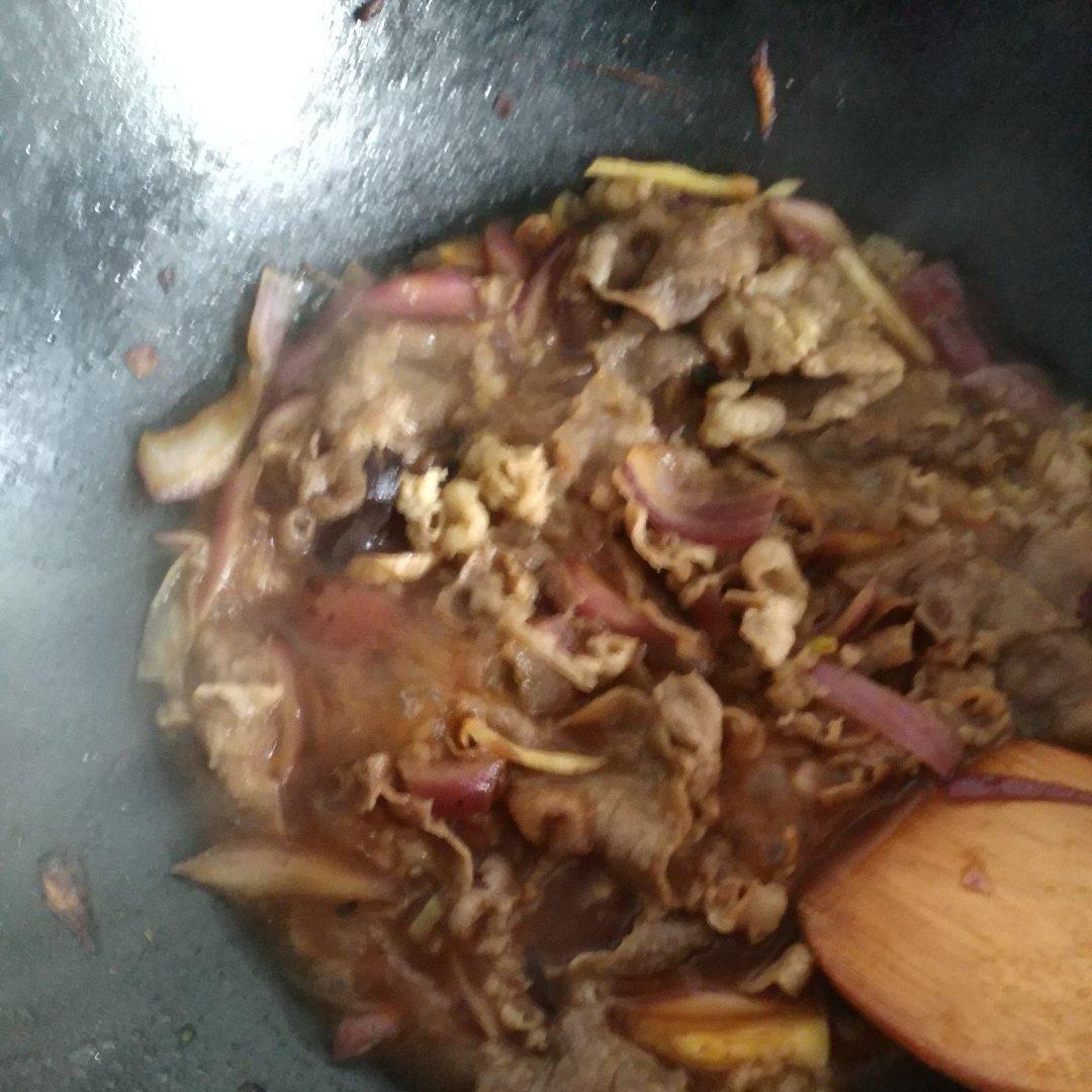 爆炒牛肉片