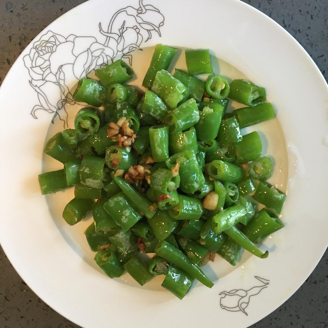 清炒青椒