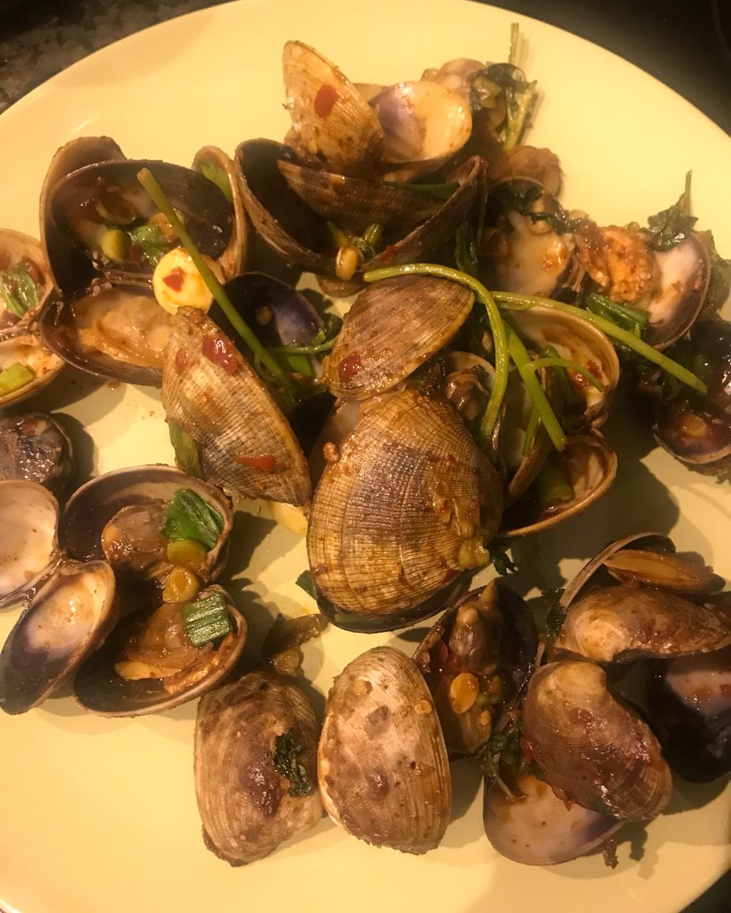 姥爷菜谱：好吃哭了的辣炒蛤蜊