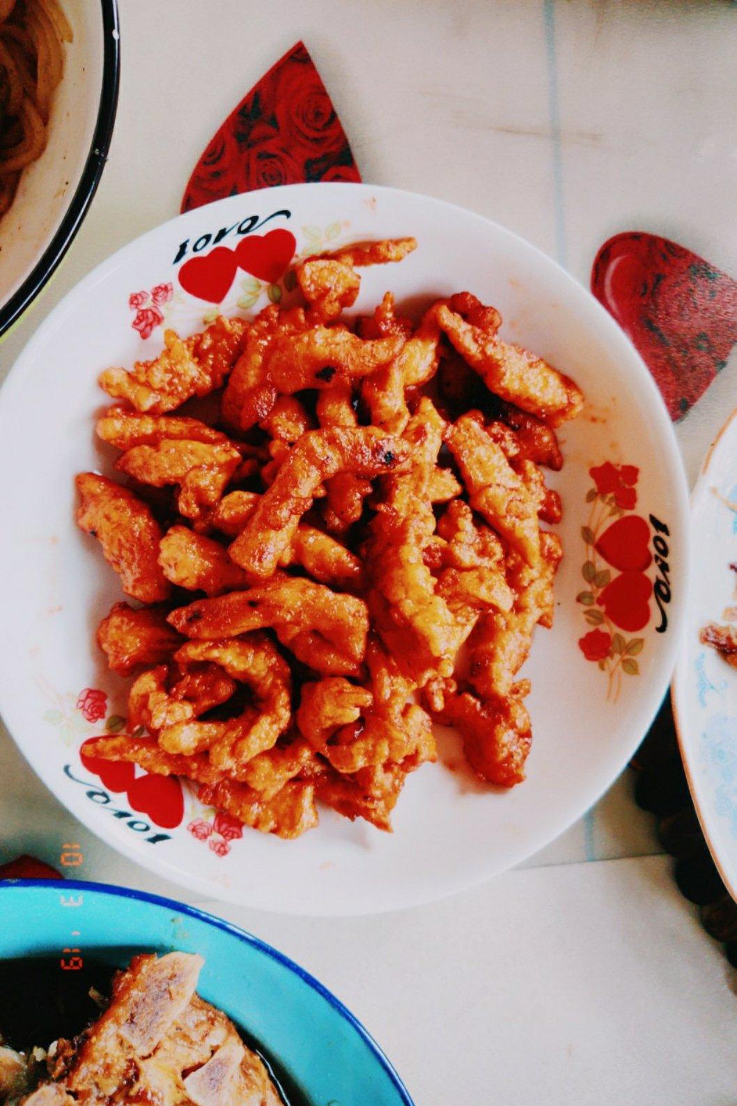 糖醋里脊（鸡肉版）