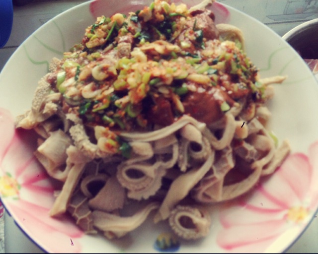 【香菜酱爆羊肚百叶 – 老北京的滋味儿】