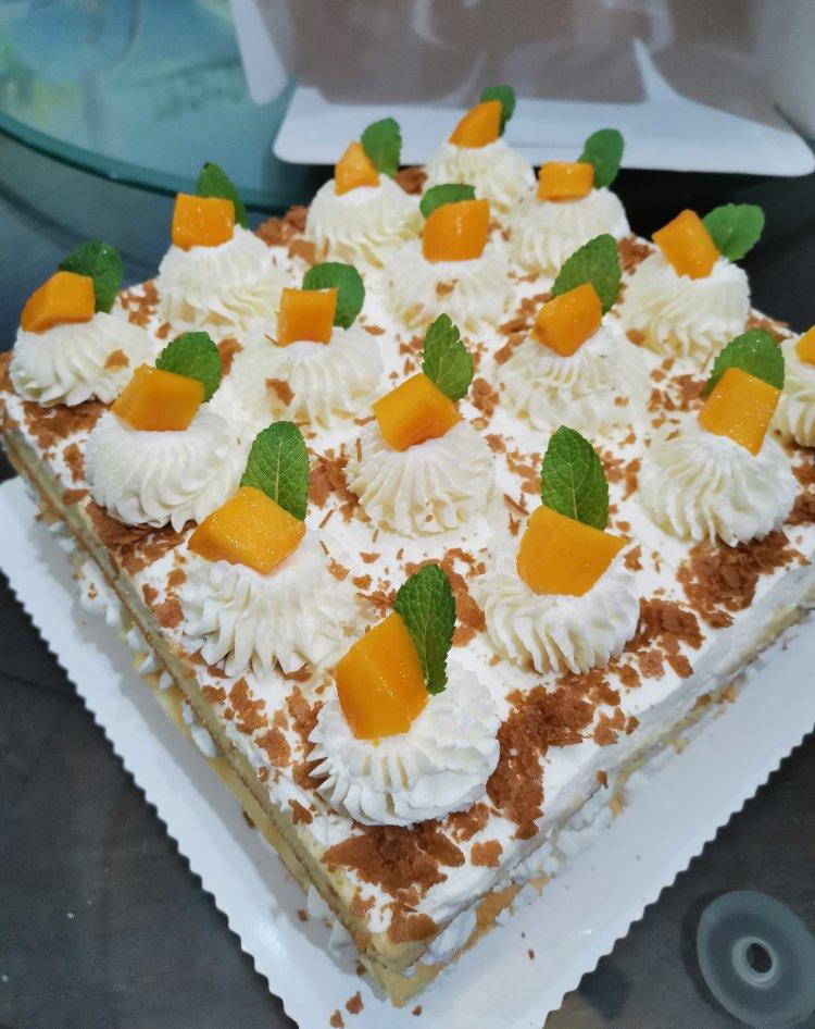 颜值美味并存的浮云蛋糕卷