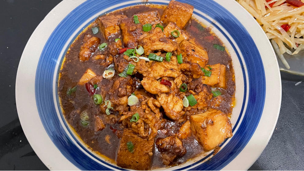 沙茶酱炖豆腐