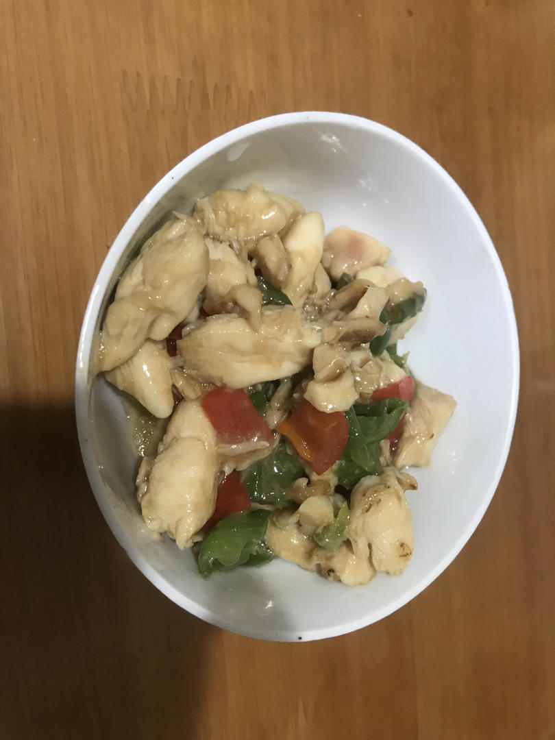 青椒炒鸡胸肉