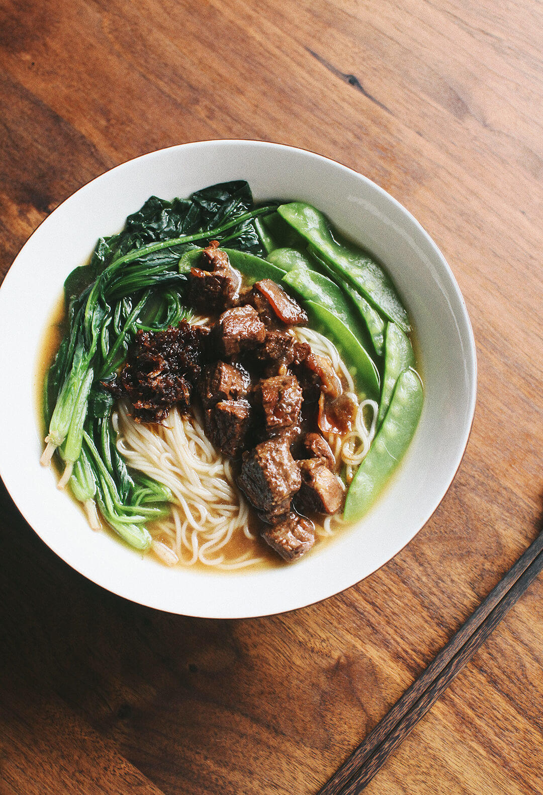 炖一锅红烧牛肉，然后天天吃牛肉面