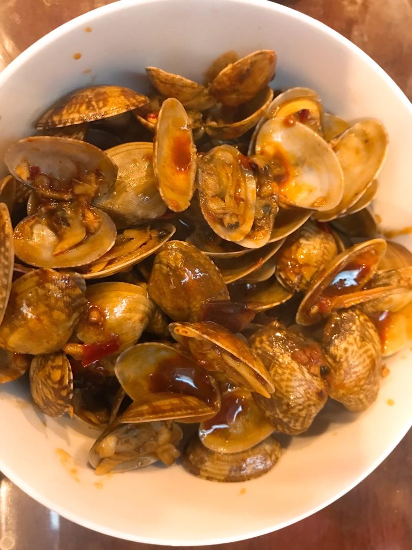 辣炒花蛤