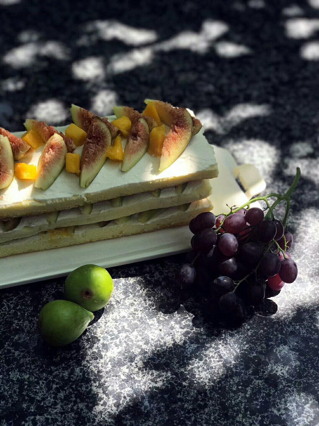 无花果奶油蛋糕