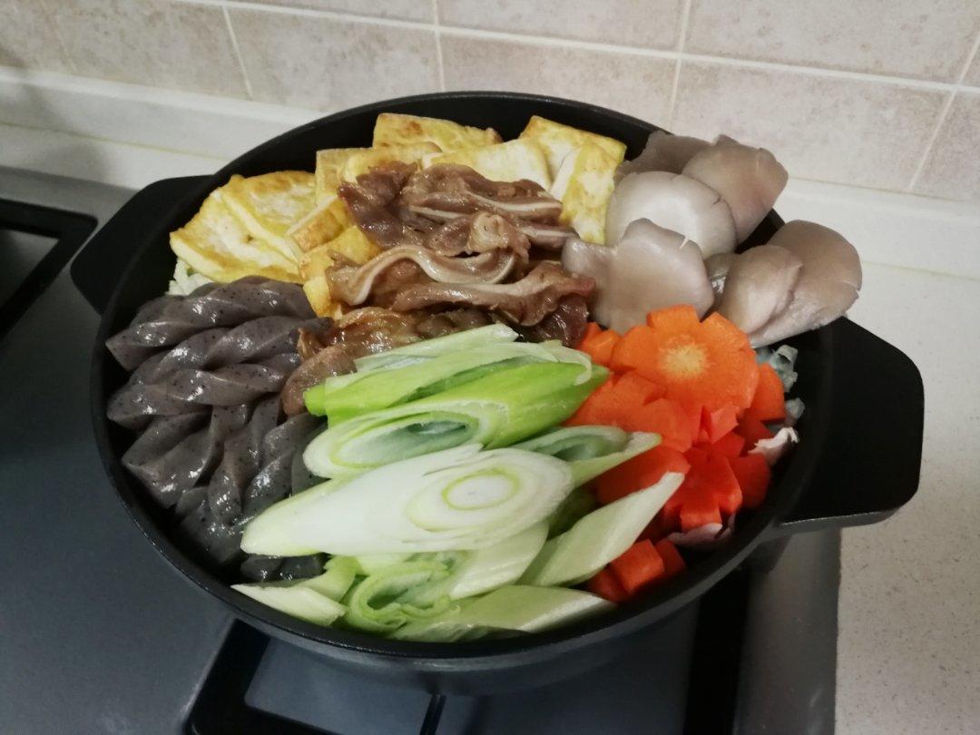 简洁版日式寿喜锅