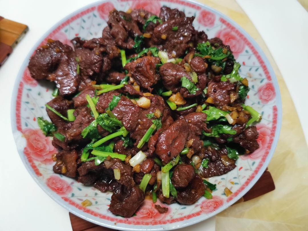 又香又嫩的小炒牛肉（巨好吃，手残党也能做）