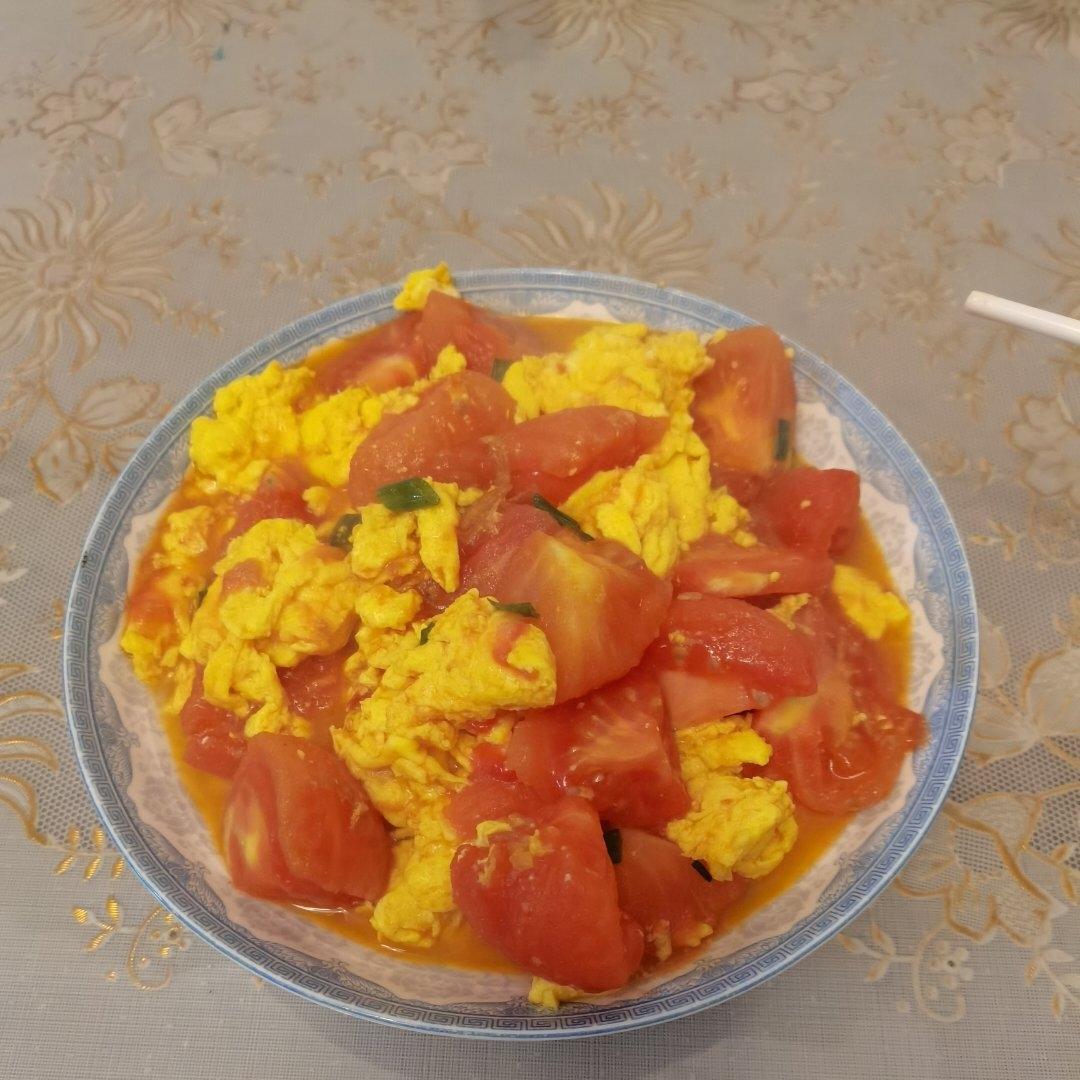 超嫩滑的番茄炒蛋