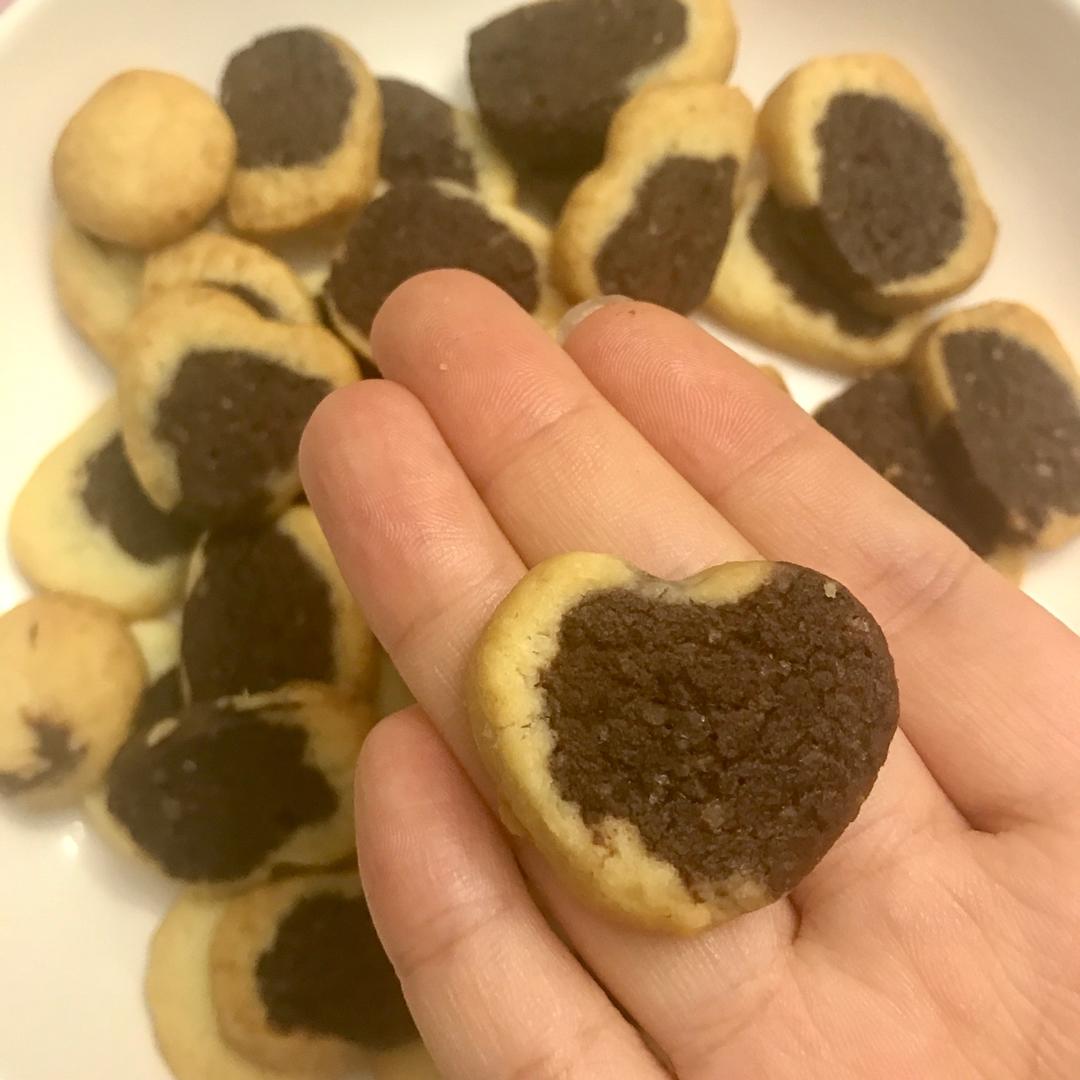 哥手把手教你做大理石曲奇