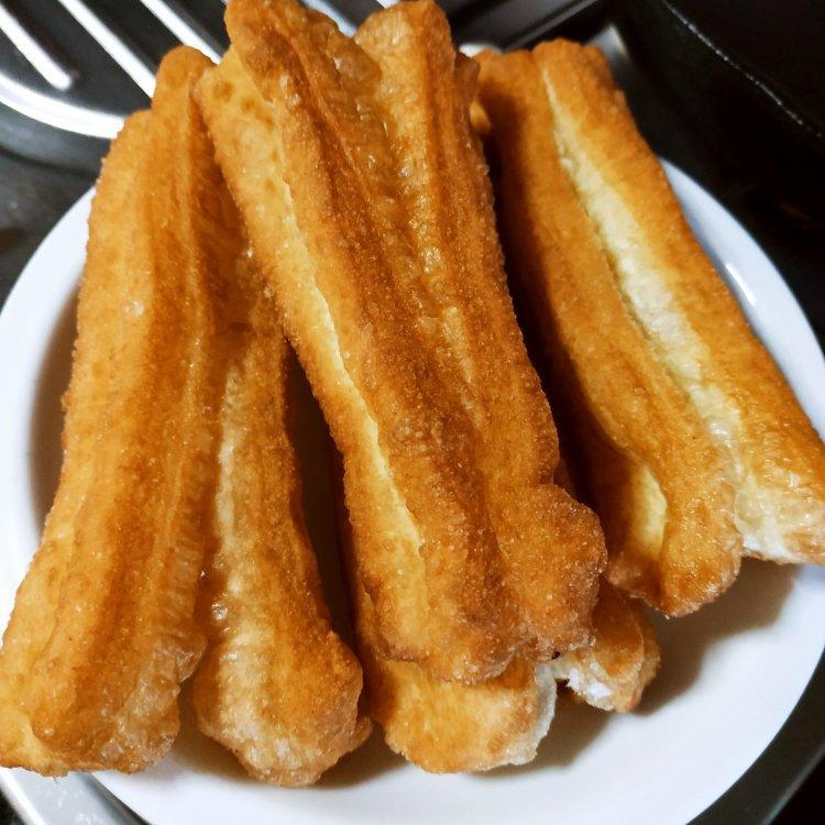 一次成功自制油条