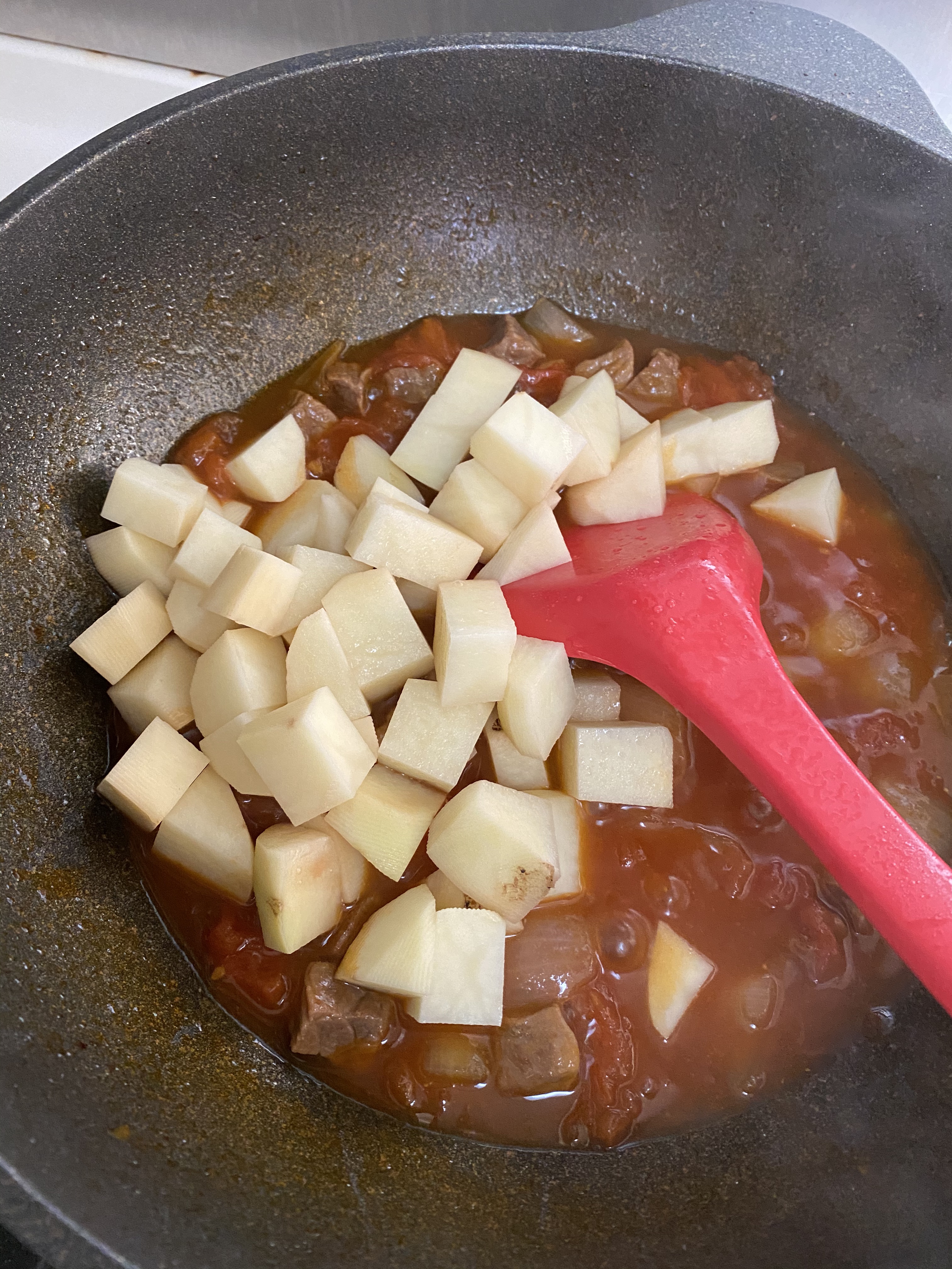 西红柿炖牛肉（米饭绝配）的做法 步骤15