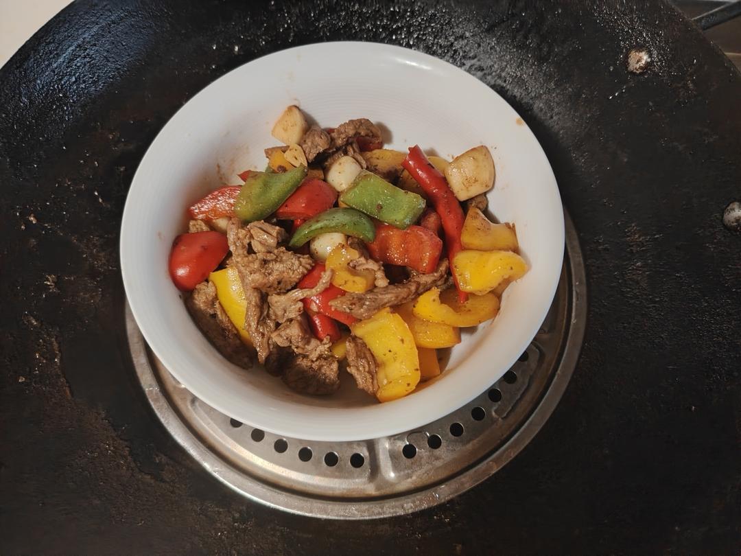 零失败的彩椒炒牛肉