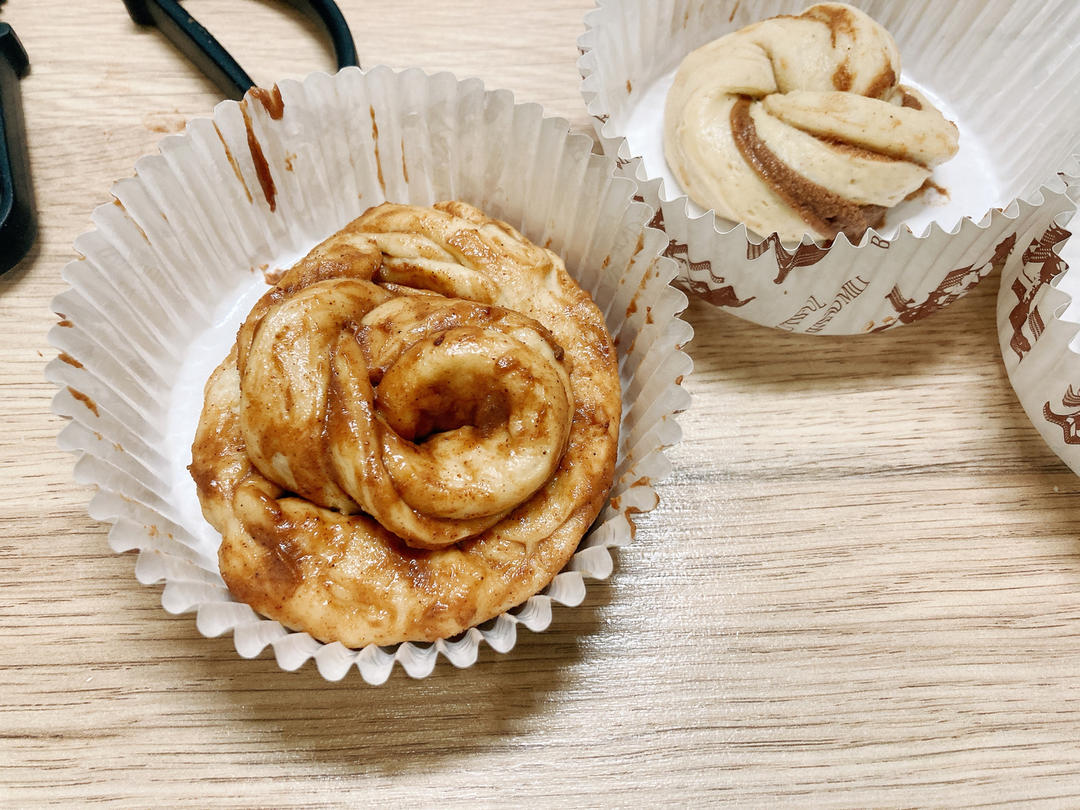 好吃但没罪恶感的法式肉桂卷(cinnamon buns)