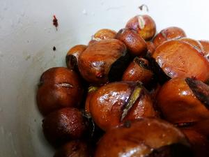 桂花蜂蜜烤板栗的做法 步骤5