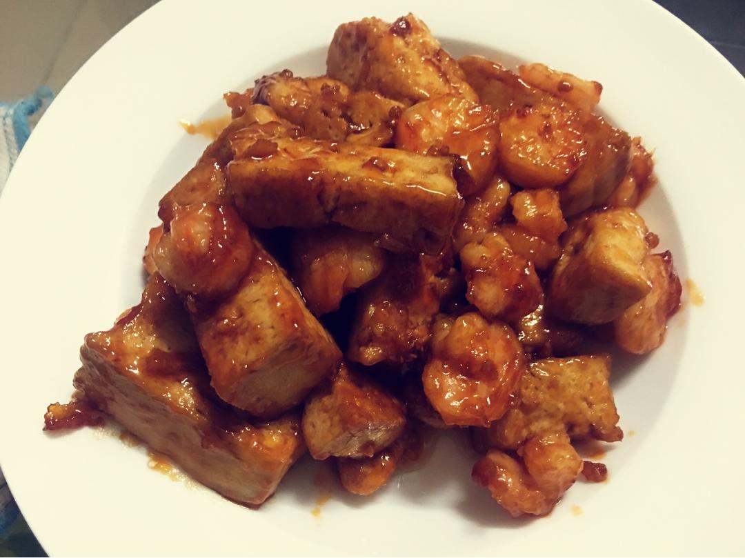 鲜虾番茄豆腐