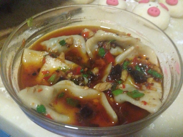 酸辣水饺（汤）